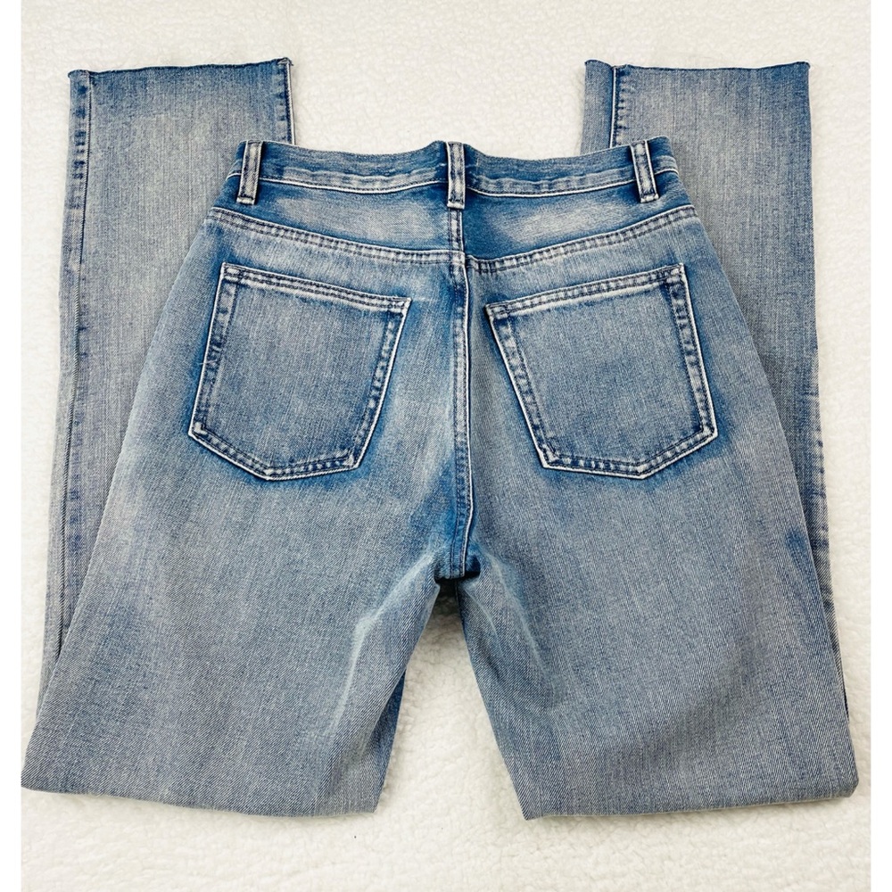 SUPERDOWN • Light Wash Ramona Distressed Straight Jeans, 27 - Picture 5 of 16